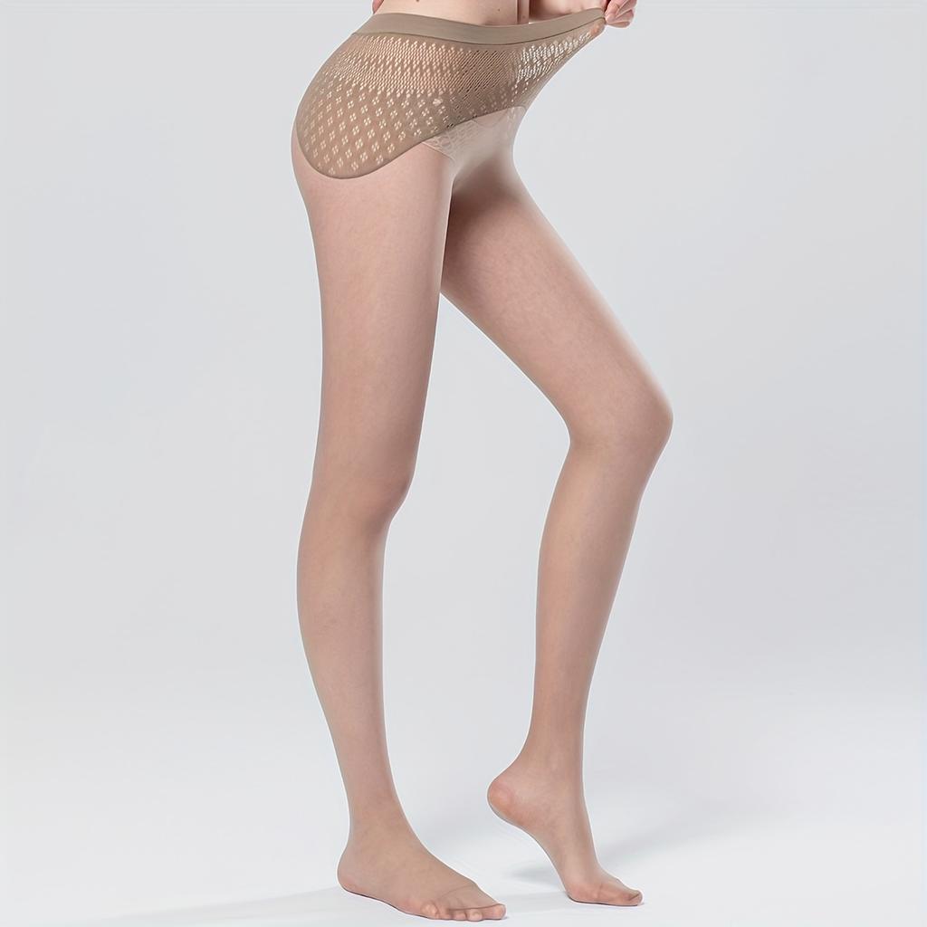 [2-Pack] 1D Ultra-Thin Sexy Stocking-Style Face Mask Stockings,Plus Size Women'S Stockings,Seamless Stockings,One-Size-Fits-All,