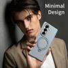 For Samsung Galaxy Z Fold8 Wide /Ultra /Z Fold7 6 5 4 Fashion Premium Skin Feel Shockproof Case Hinge protection Shell Phone Back Cover Ring Stand