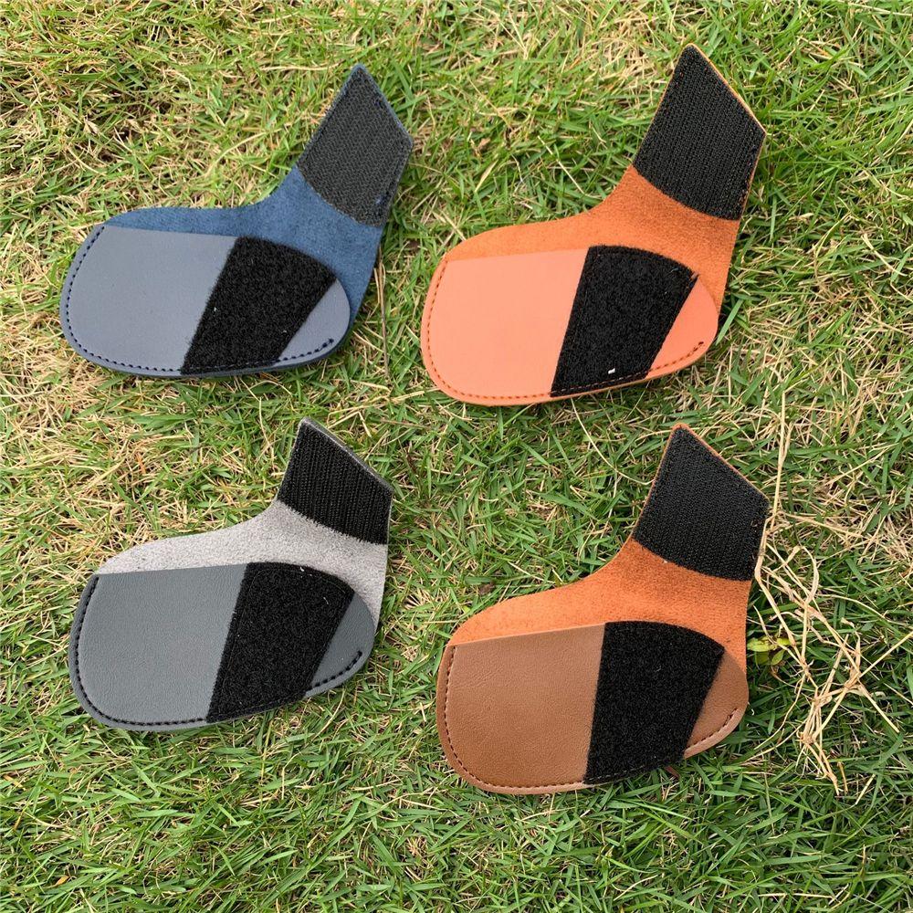 Neck Driver Leather Golf Rod Sleeve Protective Headcover Golf Iron Head Cover Golf Club Head Covers