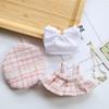 4 Pieces 17cm Mini Doll Clothes Set Cute Suit Costumes Clothing Girl Outfits for Labubu Doll