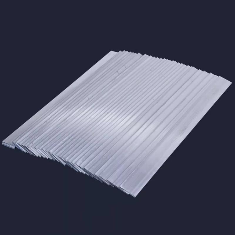 6061 Aluminium Flachblech Aluminiumstange Metallplatte Dicke 2mm 3mm 4mm 10mm Länge 500mm Kundenspezifisch