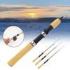 55/65/75cm Ice Fishing Rod Portable Shrimp Fishing Pole LightWeight River Comfortable Grip Carp Tackle Pesca Fishing Equipment
