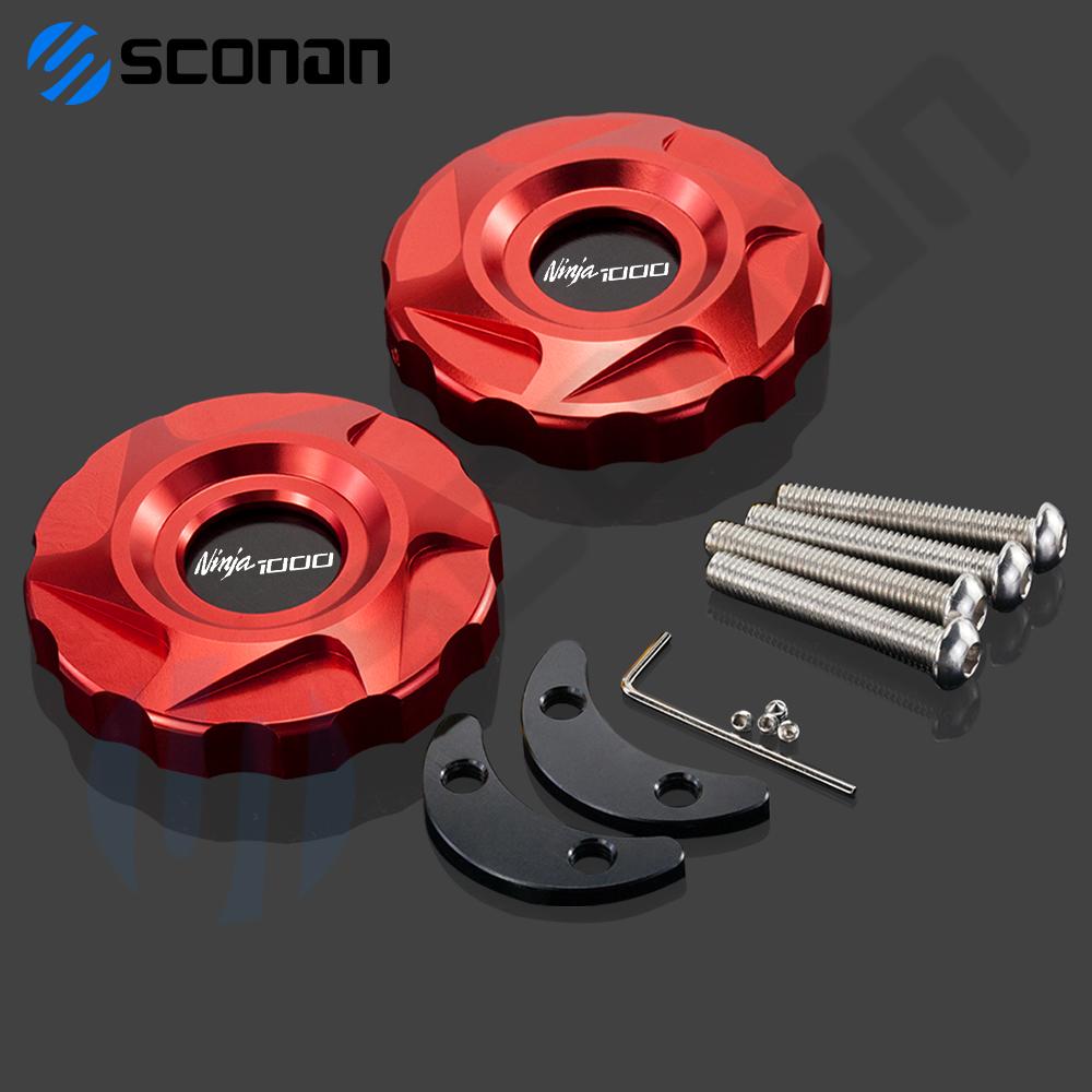 For Kawasaki Ninja1000 Ninja 1000 Motorcycle Accessories Hole Cover Rear Wheel Fork Decoration Cover Bracket Protector