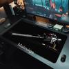 XXL Oval Tactical Gun Mouse Pad Large Office Keyboard Pads New Gamer Computer Desk Mat Rubber Anti-slip HD Gaming Mousepads