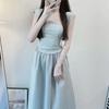College Style Age-reducing Girl Dress Women's Summer New Design Gentle Wind Long Skirt