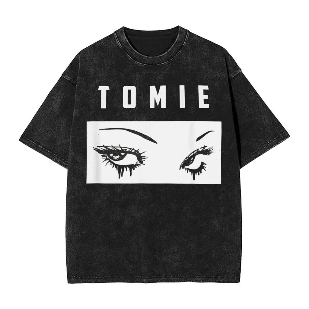Tomie Manga Graphic Tshirt Vintage Washed Oversized T Shirt Summer Breathable Cotton Soft Short Sleeved Tees Men Women Clothing