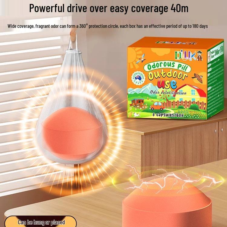 Bat Repellent Pendant for Household and Balcony - Insecticide for Bat Prevention and Elimination