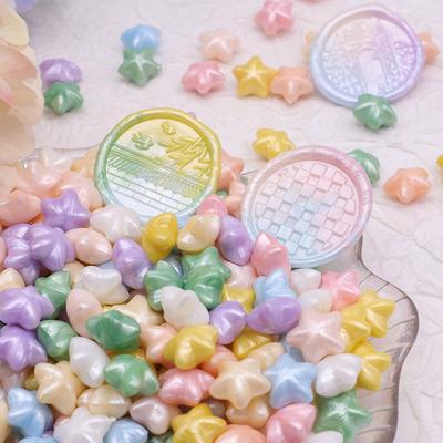 100pcs Colorful Star Wax for Sealing Seal Beads Wax Seal Stamp Set DIY Scrapbooking Material and Crafts Invitation Decoration 21