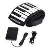 Portable 88 Keys Electronic Keyboard Hand Rolling Up Piano Built In 1100mAh Li On Battery