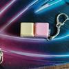 Cross-Shaped Macaron Mechanical Keychain: 4-Key/9-Key Button Stress Relief Switch Tester