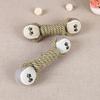 Pet Chew Toy Cotton Rope Tennis Dumbbell Ball Dog Interactive Toy Pet Playing Supplies