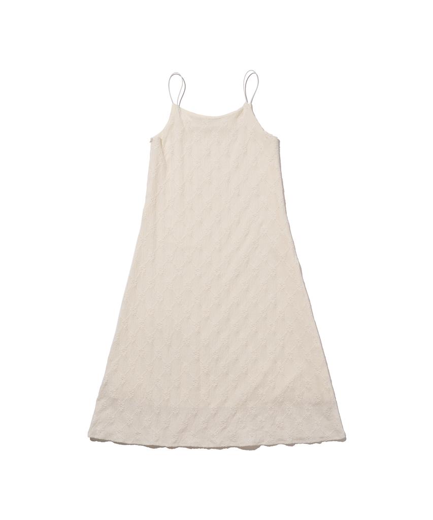 Cargo Bros For Woman Lace Layered Long Dress (Ivory)