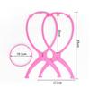 Economical Black Wig Stand - Practical Style Wig and Wiglet Support
