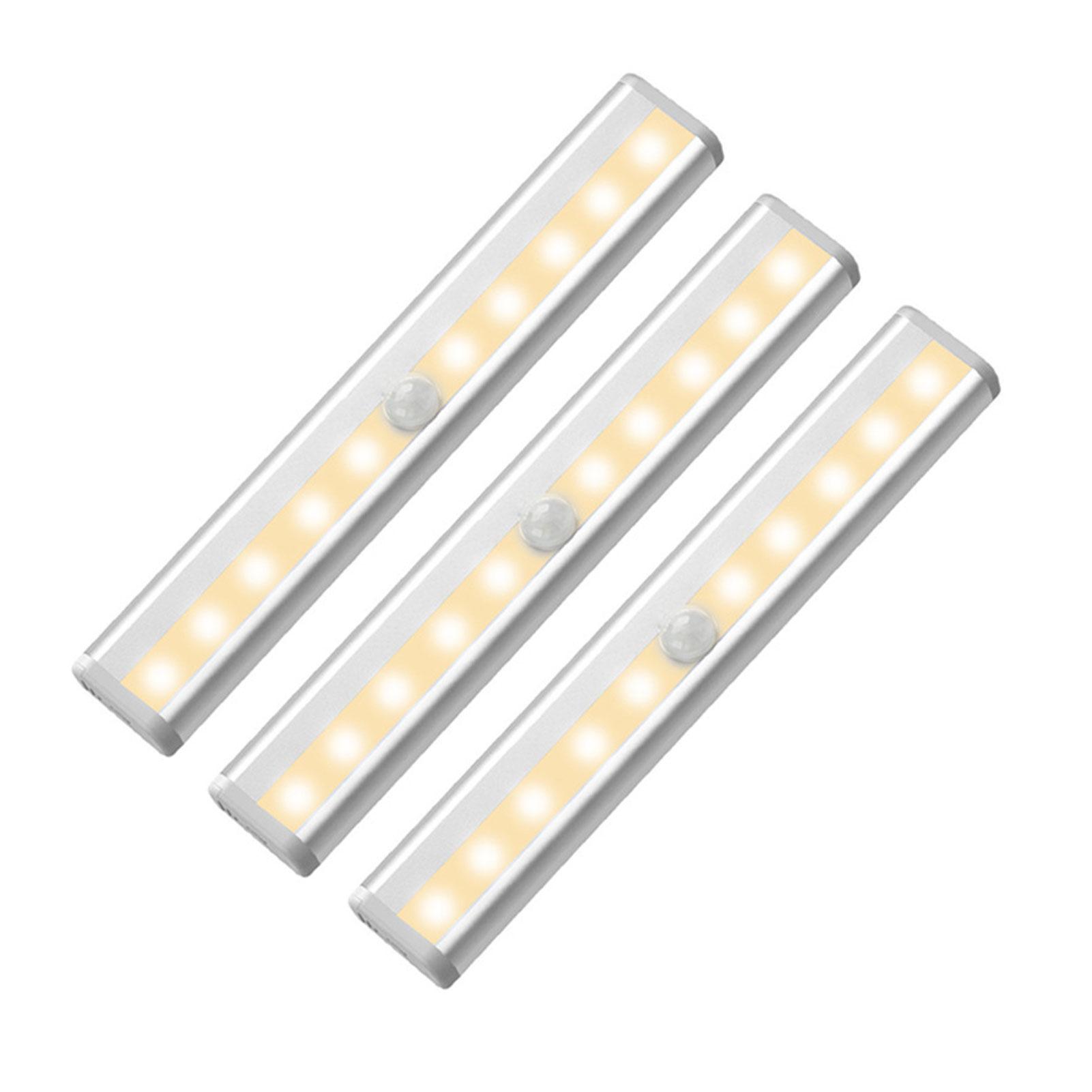 

3pcs 3 Pack Mot-ion Activated RV Step Lights Light Mot-ion Night Light Easy To Install