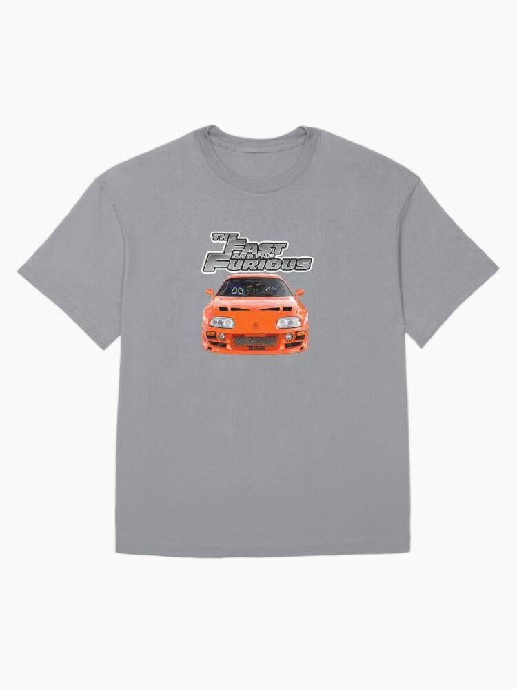 Fast & Furious Brian O'Conner Toyota Supra Fast and Furious Oversized T-Shirt