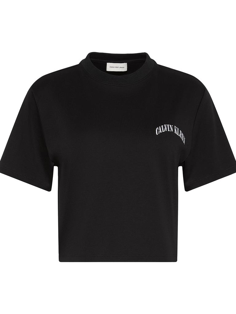 Kaelbinkeullainjin Women'S Sleek Interlock Cropped Tee 47G850G Ub1