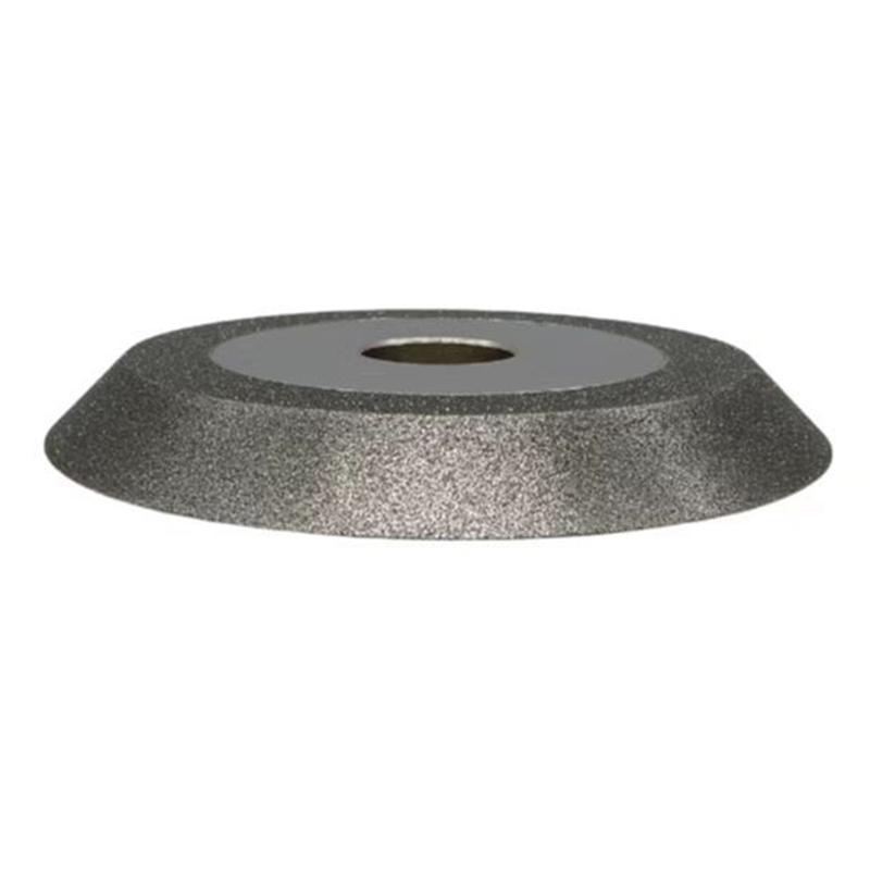 B97A-Diamond Grinding Wheel Bevel Wheel Sharpener Electroplating 100 Mm Diameter 20 Inner Hole 45 Degrees 200 Mesh
