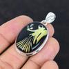 Virgo Zodiac Sign In Black Onyx Pendant 925 Sterling Silver Pendant Handmade Horoscope Jewelry Astrological Sign Necklace Gemstone Pendant