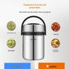 Supor 3-Layer 304 Stainless Steel Vacuum Insulated Lunch Box