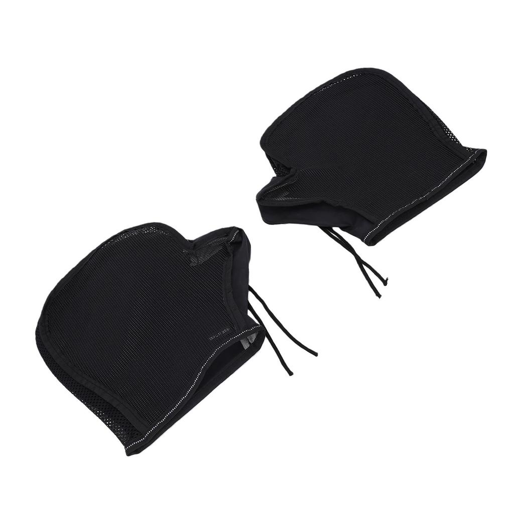 Summer Motorcycle Handlebar Muffs Sun Protection Breathable Mesh Riding Gloves for Electric Bikes Scooter