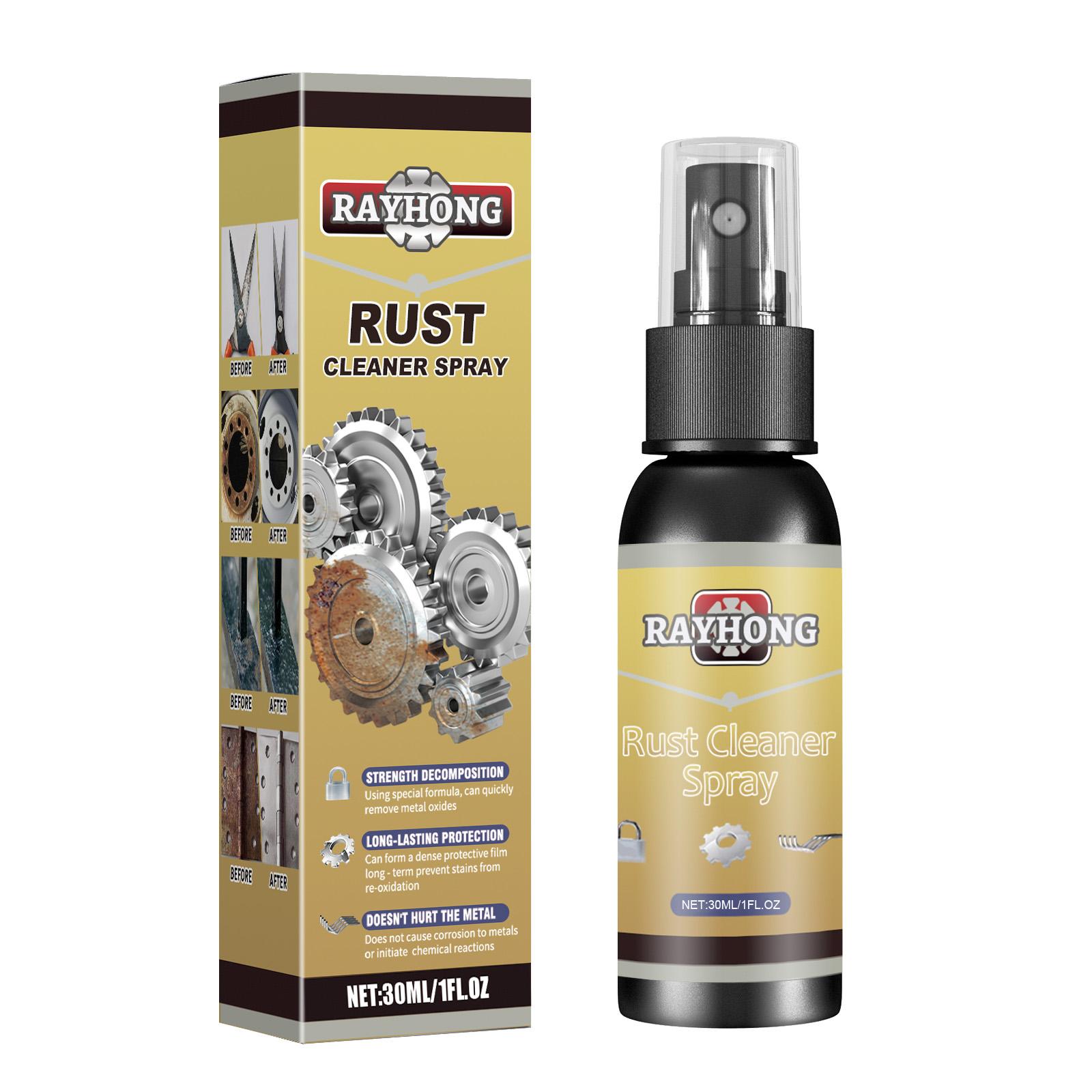 

Rayhong Household Rust Remover, Removes Burn Marks from Kitchen Pots, Stainless Steel Rust Removal and Prevention, Cleaning and Stain Removal 30ml