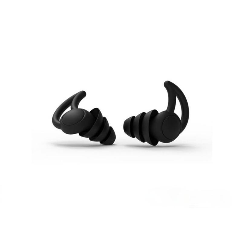 Silikon Schlaf-Ohrstöpsel Schallisolierung Gehörschutz Ohrstöpsel Anti-Lärm-Stöpsel für Reisen Silikon Weiche Geräuschreduzierung