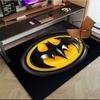 Batman Logo Stainless Steel Wall Clock Office Mat Home Decor Office Desk Chair Rugs Chair Carpet for Office Chair Mat Gift For Halloween & C