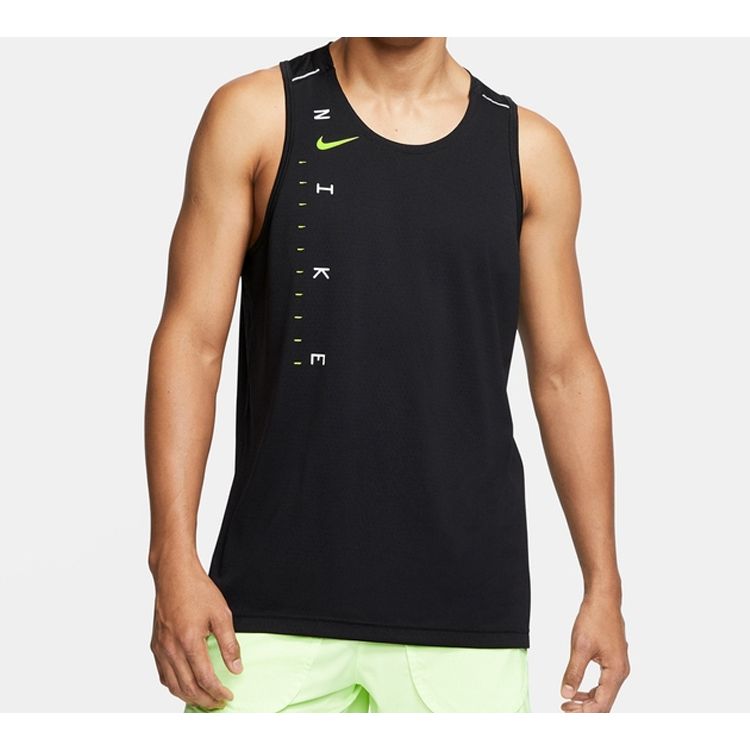 Nike Miler Future Fast Running Tank Top Men Tops Black CJ5417-010