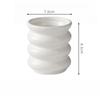 Creativity Circle Gargle Cup Ceramics Toothbrush Holder Minimalist Couple's Cup Home Bathroom Supplies Bathroom Accessories Gift