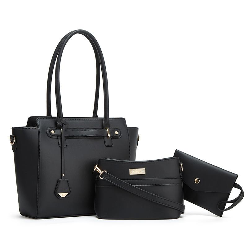 3-Piece Women's Handbag Set 2026 New Trendy Shoulder Crossbody Bag Fashion Tote Purse