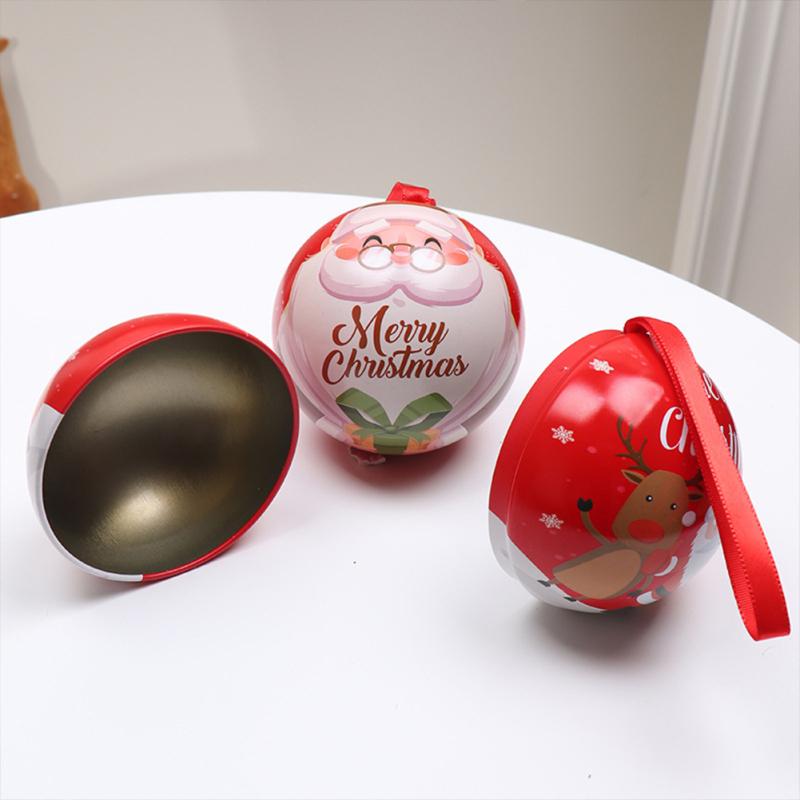 Christmas  Ball  Pendant Multiple Patterns Candy Box Kids Gifts Christmas Tree Ornament