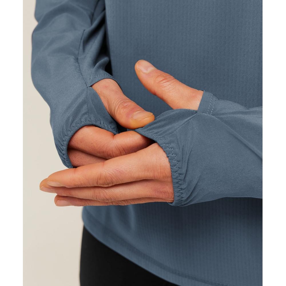 Gymshark Running Elite 1 4 Zip Titanium Blue A2b2s Ucmq