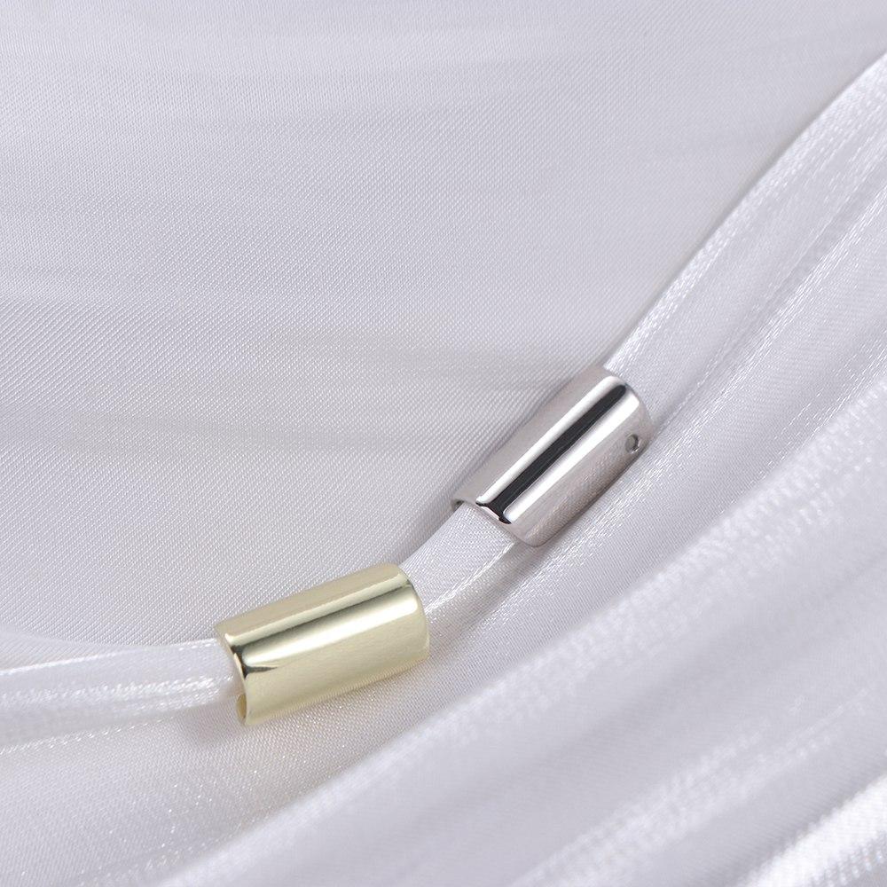 Copper Long Tube Clip Earring Non-Piercing Fake Ear Cuff Simple Ear Bone Clip  Piercing Jewelry