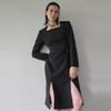 Atelier Nine Slim Power Dressing One-Piece Black (Op-6093)