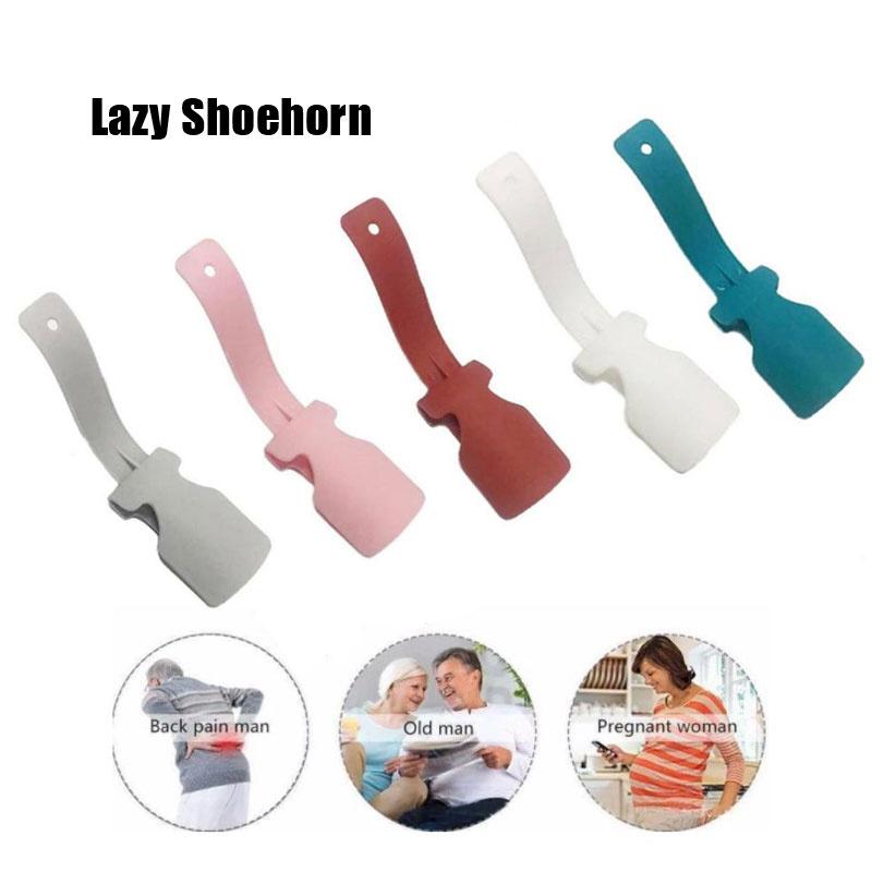 1 шт. Ледачий помічник для взуття Унісекс Помічник для взування Ріжок для взуття Взуття Легко взувати та знімати