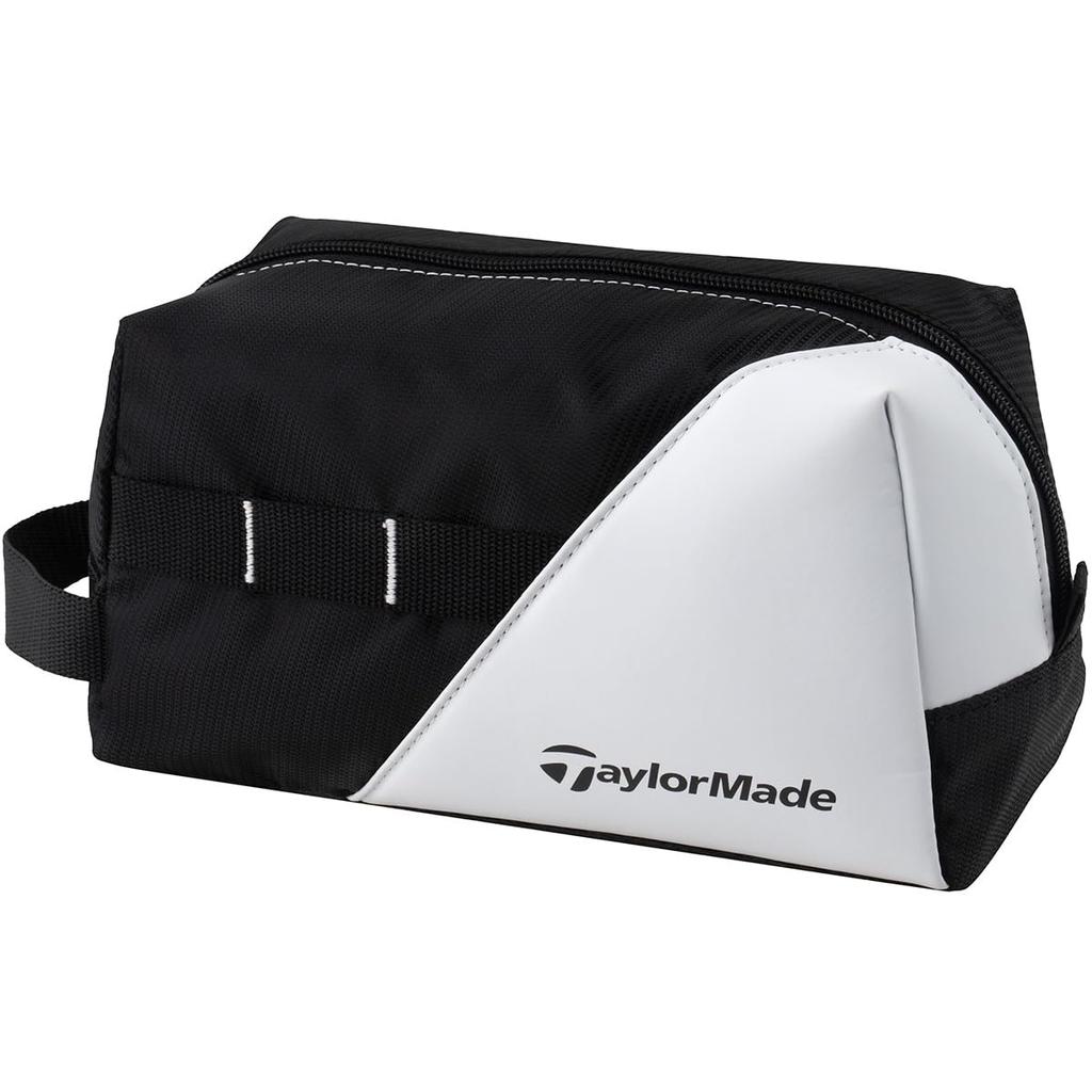 TaylorMade True Light Pouch, White/Black, Men's Pouch, TJ108, 23SS
