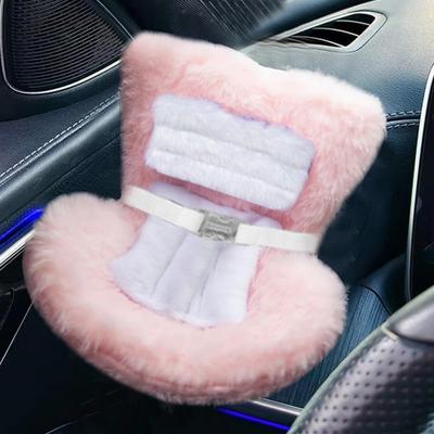 Doll Car Seat with Safety Strap Plush Doll Chair Sofa Multifunctional Car Interior Decor