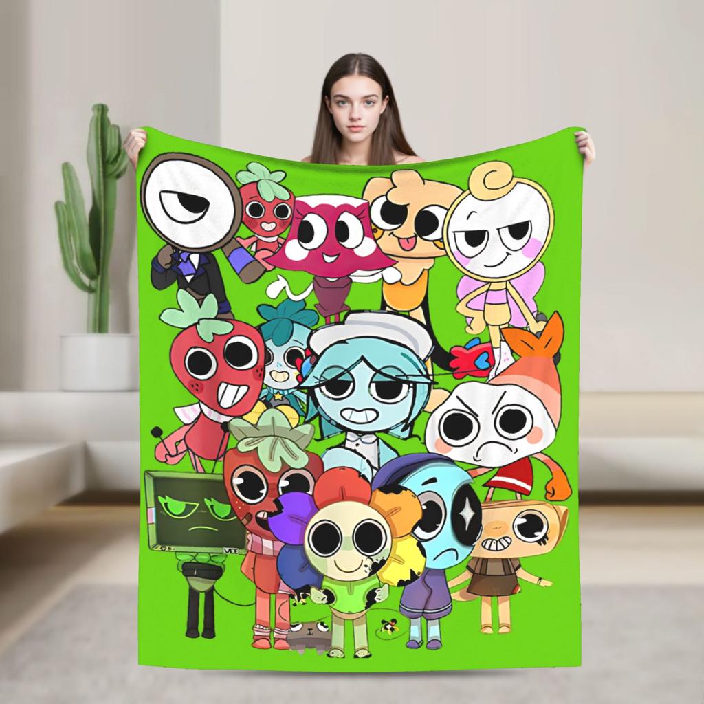 Dandys World Fleecové deky Jsem jen kamínek Vtipné přehozy na pohovku Postel Obývací pokoj 200x150cm Přikrývka
