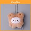 Cute Animal Plush Keyring With Super Soft Short Plush For Collectors And Kids