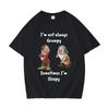 ZX TEE I'm Not Always Grumpy Sometimes I'm Sleepy Meme T Shirt Grumpy Dwarf Funny Tops Men Women T-shirts T-shirt