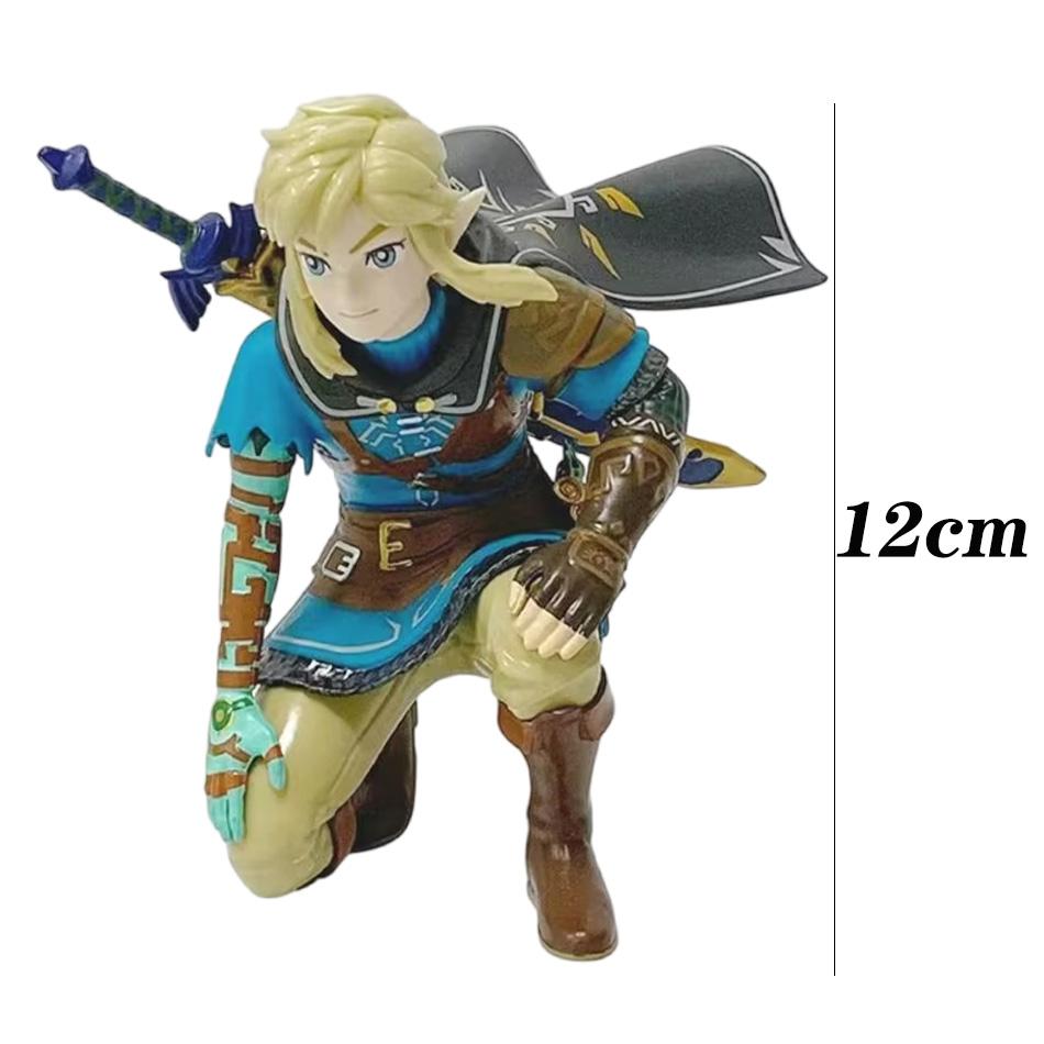 12CM The Legend of Zelda: Link's Awakening Kingdom Of Tears Skyward Sword Link Princess Zelda Model Anime Cartoon Model Plaything Gift