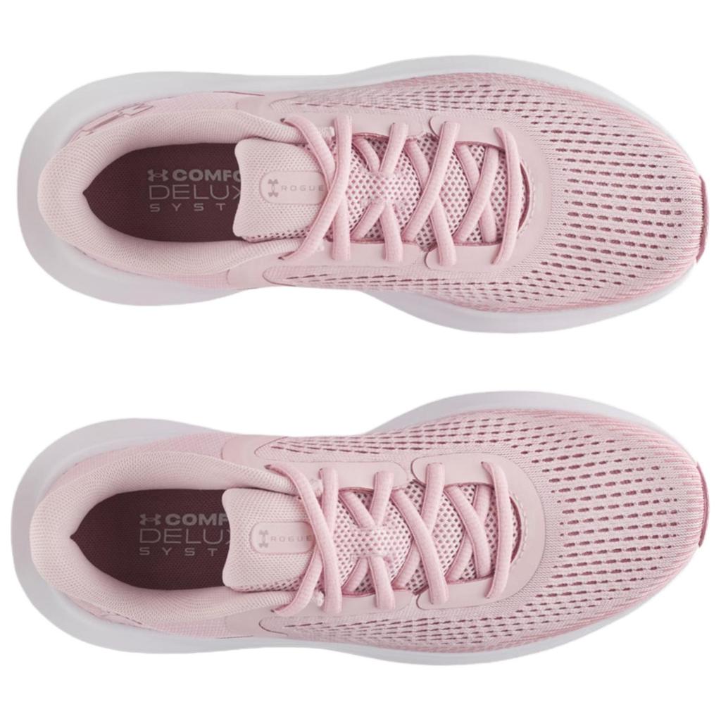 Under Armour Rogue 5 Classic Comfortable Breathable Rebound Running Shoes Women Sneaker Pink 3028262-647