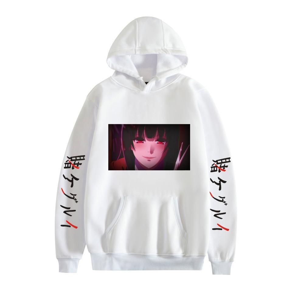 New Day Manga Cartoon Print Hooded Sweater