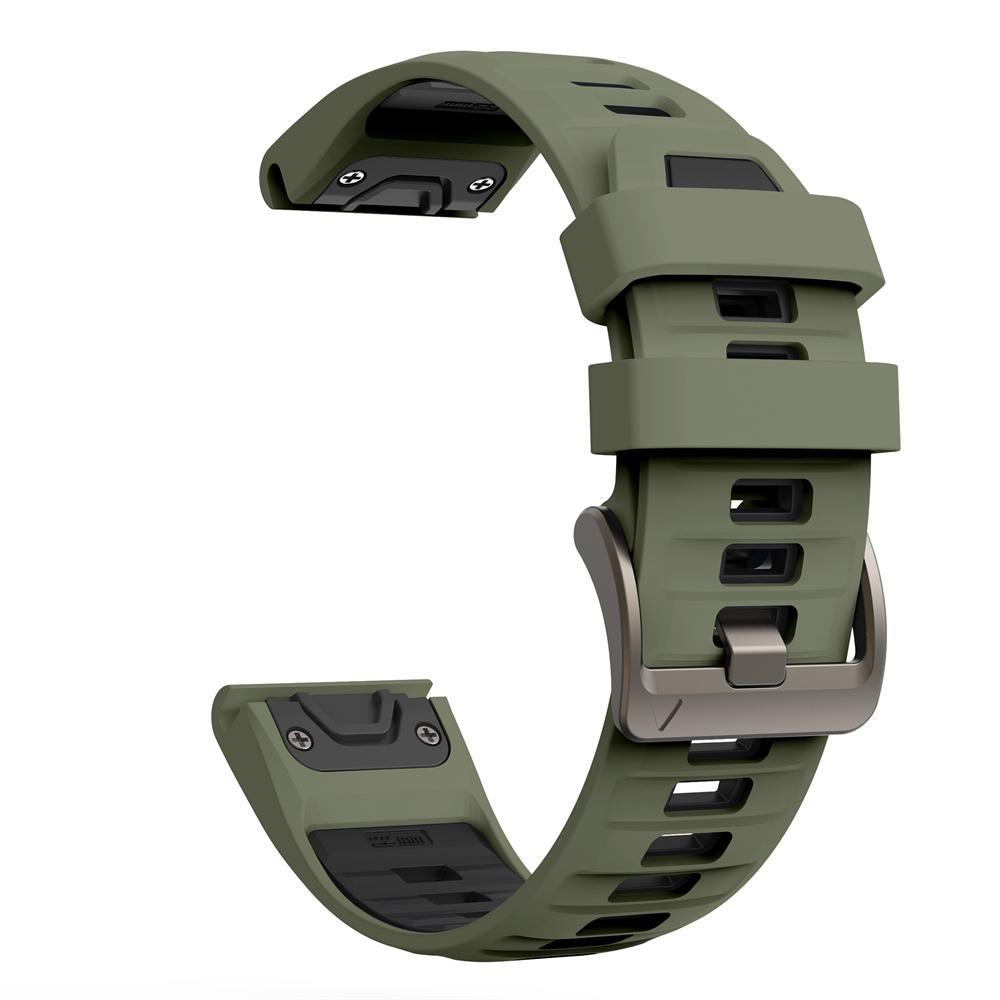 Cinturino in Silicone da 26mm 22mm Per Garmin Fenix 8 E 7 7X Pro 5 5X Plus 6 6X Pro Epix Gen 2 Cinturino Tactix 8 7/Enduro 3 Braccialetto QuickFit
