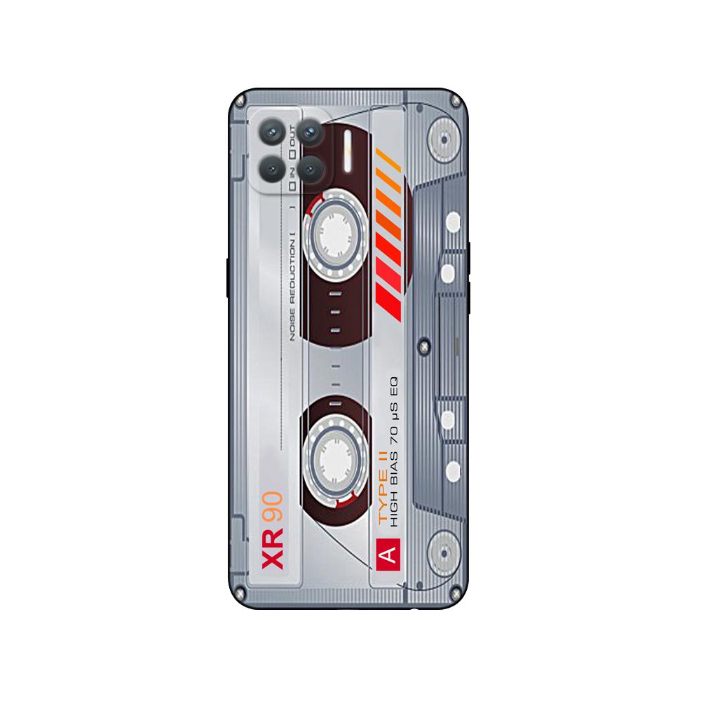 For Oppo Reno4 Lite Case Silicon Phone Case On Oppo F17 Pro Back Cover  Reno 4 Lite 6.43" Black Tpu Case Pink Anime Space Car