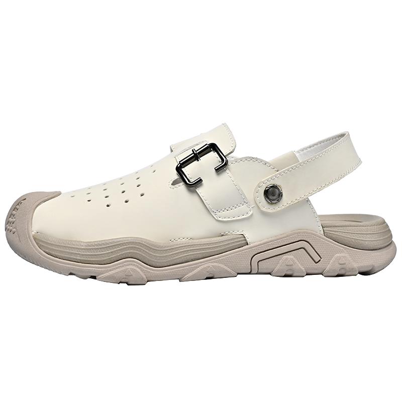 Fashion Outdoor Sandals Mens Dress Shoes Retro Male Leather Business Male Baroque Shoes Casual Mens Oxford Work Footwear