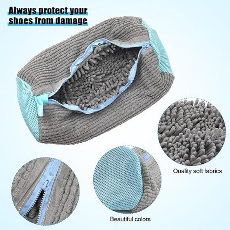 The Shoe Washing Bag Is Suitable for All Types of Shoes, and The Lazy Person Washing Bag Can Be Reused