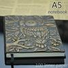 3D Vintage Embossed Leather Owl Printing  Travel Diary A5-Notebook Gifts Notepad 1pcs Note Book