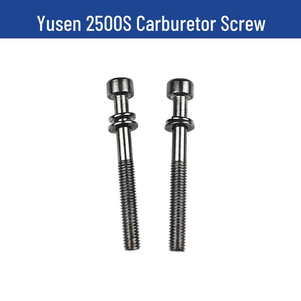 Yusen 2500S Chainsaw Parts: Cylinder, Brake, Pull Cord, Clutch, Air Filter, Carburetor.