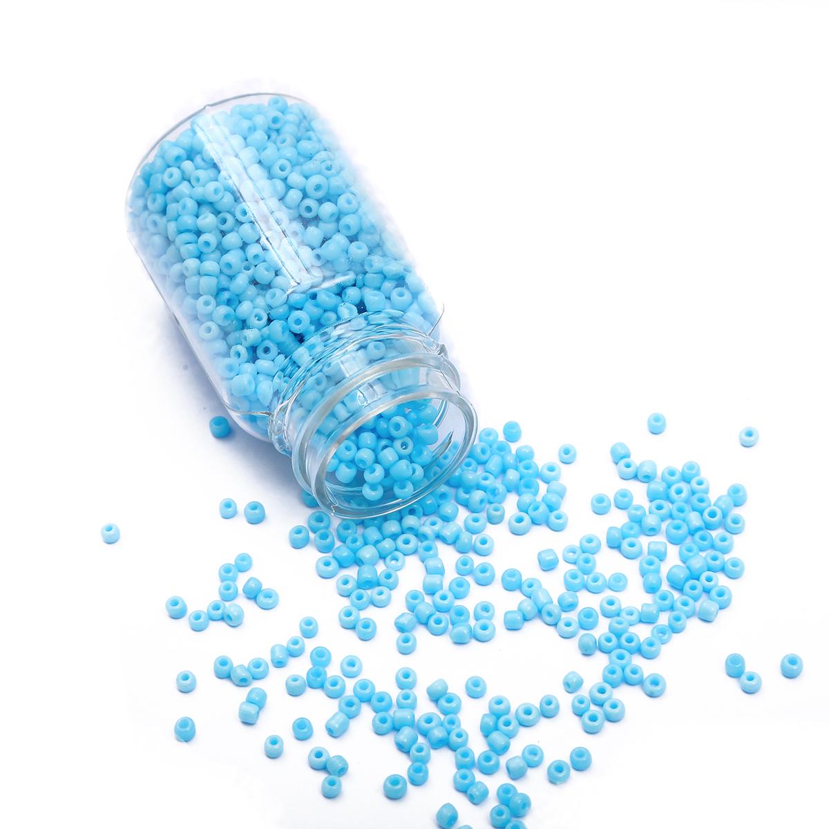 

2 мм 3000 шт стеклянные бусины в бутылках для изготовления ювелирных изделий своими руками, аксессуары style 04 бирюзовый